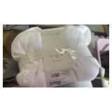 Square White Shower Curtain 71x71