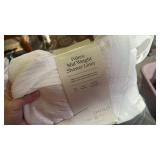 Square White Shower Curtain 71x71