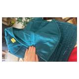 Velvet Ruched Quilt Pillow Cases, 1 Set