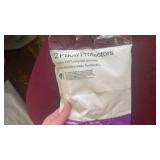 Queen Size Pillow Protectors - White Microfiber 2 Pack