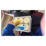 White Jumbo Tealight Candles 12-Pack