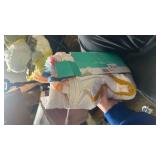 Striped Tasseled Kids Shower Curtain