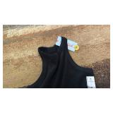 Cat & Jack Black Ribbed Tank Top