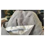 50x84 Gray Blackout Curtain Panel