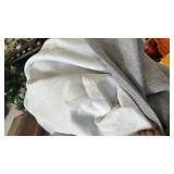 50x84 Gray Blackout Curtain Panel