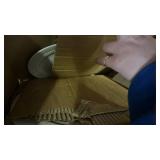 16pc Porcelain Beaded Rim Dinnerware Set White, Only 1 Bowl