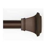 Bronze Finish Curtain Rod Set