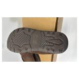 Brown Canvas Slip-On House Shoes