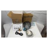 Modern Glass Globe Pendant Light Kit -