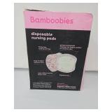 Bamboobies Nursing Pads for Breastfeeding  120 Count  Disposable Breast Pads for Sensitive Skin  Super-Absorbent Milk Proof Pads