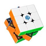 GAN 356 M, Speed Cube 3x3 Magnetic Speedcube Stickerless 356M Fidget Toys for Kids Adults, No Extra GES