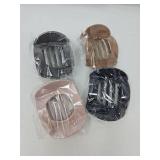 Set of 4 hair clips.