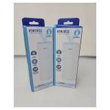 Homedics - TotalComfort Portable Ultrasonic Humidifier - White. Set of 2