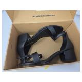 Amazon Essentials Nola Black Block Heel Sandals