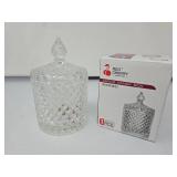 Set of 2 Red Cherry Jarvis Crystal Candy Box