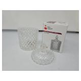 Set of 2 Red Cherry Jarvis Crystal Candy Box