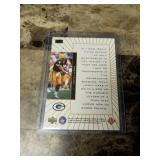 1999 Upper Deck SP Authentic Hologram Brett Favre Green Bay Packers Football Card
