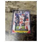 2021 Panini Score Football Patrick Mahomes Kansas City Chiefs Card