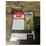 2021 Panini Contenders Football Patrick Mahomes Kansas City Chiefs Card