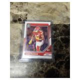 2024 Panini Donruss Optic Football Isiah Pacheco Kansas City Chiefs Card