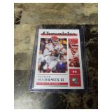 2022Panini Chronicles Football Patrick Mahomes Kansas City Chiefs Card