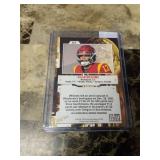 2022 Upper Deck Skybox Metal Universe Champions Caleb Williams USC Trojans Rookie Football Card