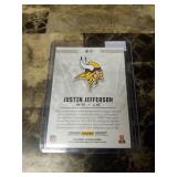2020 Panini Illusions Football Justin Jefferson Minnesota Vikings Rookie Card