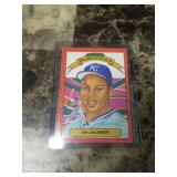 1989 Leaf Donruss Diamond Kings Bo Jackson Kansas City Royals Baseball Card