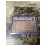 1984 Topps George Brett Kansas City Royals Baseball Card