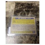 1987 Topps Future Stars Bo Jackson Kansas City Royals Rookie Baseball Card