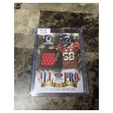 2013 Panini Crown Football 296/299 Pro Bowl Jersey Von Miller Denver Broncos Card