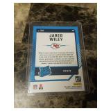 2024 Panini Donruss Football Jared Wiley Kansas City Chiefs Rated Rookie Card