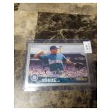 1995 Upper Deck Collectors Choice Alex Rodriguez Seattle Mariners Silver Autograph Baseball Card