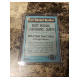 1988 Topps Record Breaker Walter Payton Chicago Bears Football Card