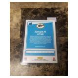 2020 Panini Donruss Football Jordan Love Green Bay Packers Rated Rookie Card
