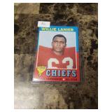 1971 Topps Willie Lanier Kansas City Chiefs Rookie Football Card