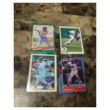 4pk Bo Jackson Kansas City Royals Baseball Cards