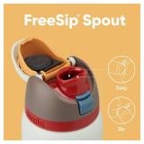 Owala FreeSip Insulated Stainless Steel Water Bottle with Straw for Sports, Travel, and School BPA-Free Sports Water Bottle, 32 oz, Boneyard