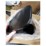 Cesun Small Bathroom Trash Can with Lid Soft Close, Step Pedal, 6 Liter / 1.6 Gallon Stainless Steel Garbage Can with Removable Inner Bucket, Anti-Fingerprint Finish (Matt Black)