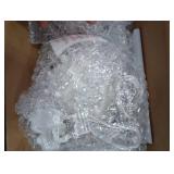 Brightown Outdoor Christmas Decorations-Starlight Sphere, Replaceable Bulbs with Add-On Plug,Lighted Sphere Balls for Trees Party Wedding Patio Indoor Decorations 5.5in-3pc 50 LED(Warm White)