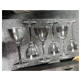 GIHOP Nick and Nora Cocktail Glasses, 5.8Oz Hand Blown Martini Glasses Set of 6, 100% Lead-Free Craystal Coupe Glassware, Small Cocktail Glasses for Manhattan, Cosmopolitan, Espresso with Gift Box