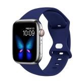 Tighesen Sport Bands Compatible with Apple Watch Ultra 3/2/1 49mm, Series 11/10 46/42mm, 9/8/7 45/41mm, SE 6/5/4 44/40mm, 3/2/1 42/38mm S/M M/L for Women Men Silicone iWatch Band