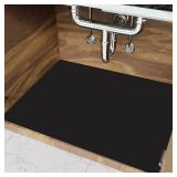 LYEMAT Under Sink Mat, Waterproof Shelf Liner Mats for Kitchen and Bathroom Sinks, Original Premium Absorbent Mats Protect Cabinet, 24 X 30 inches