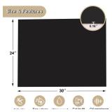 LYEMAT Under Sink Mat, Waterproof Shelf Liner Mats for Kitchen and Bathroom Sinks, Original Premium Absorbent Mats Protect Cabinet, 24 X 30 inches