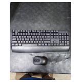 seenda Wireless Bluetooth Keyboard and Mouse Combo, COE200 Ergonomic Wireless Keyboard Mouse with Wrist Rest, Multi-Device Connection, Full-Size, Compatible for Computer/Laptop/Mac/MacBook, Black