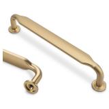 KOMOTIA 5 Inch Cabinet Pulls Champagne Bronze Kitchen Handles Zinc Alloy Drawer Pulls Solid Cabinet Hardware