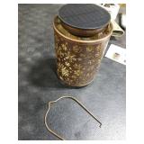 Snowflake Solar Lanterns Outdoor Waterproof, Hanging Metal Copper Lights for Garden, Patio, Porch, Yard, Romantic Valentines Gift for Her, Thoughtful Winter Gifts for Mom & Women