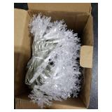 Brightown Solar Christmas Snowflake String Lights 100 LED 39 FT Outdoor Waterproof Fairy Lights with 8 Lighting Modes for Wedding, Party, Tree, Room, Garden, Patio, Yard, Home, Warm White