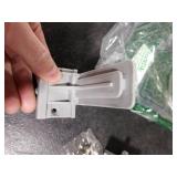 TOUCH Rear Mounting (1 Pair, 2 Pcs) for 1/2 and 5/8 INCH Undermount Soft-Close Drawer Slides Socket, Drawer Track Back Mount Brackets for Face Frame Cabinets Drawer Gildes