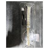 MioHHR Slim Metal Band Compatible with Apple Watch Band 42mm(Series 11 10) 41mm(Series 9 8 7) 40mm(Series 6 5 4 SE3/2/1) 38mm(Series 3 2 1),Stainless Steel iWatch Bands for Women,Silver/Gold